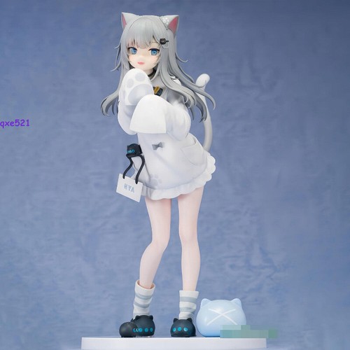 Modellino anime Nachoneko action figure 21 cm statue collezionismo giocattoli bustina con base - Foto 4 di 4