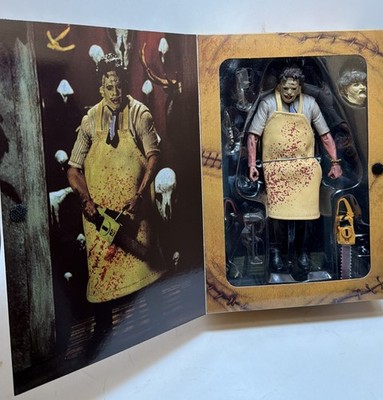 NECA Ultimate Texas Chainsaw Massacre Leatherface 7'' Horror Action Figure 40th