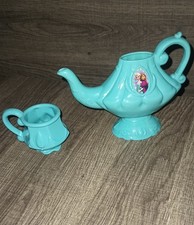 disney frozen tea pot and cup