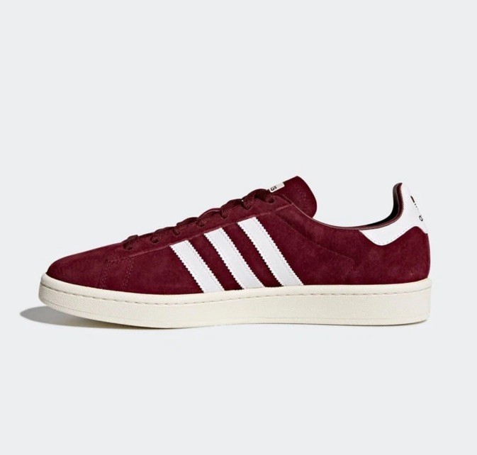 Size 12 - Adidas Campus Collegiate Burgundy for sale online  display picture 1