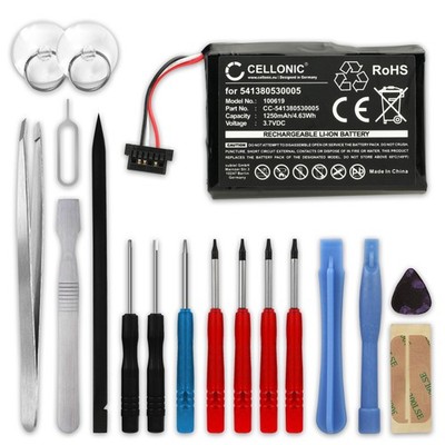 Akku für Becker Ready 43 1250mAh + Werkzeug-Set 17tlg
