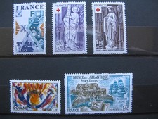 FRANCE neufs  n° 1909 à 1913 (1976)