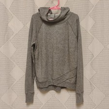 Danskin Now Girls Gray Cowl Neck Sweatshirt Size Medium 7 - 8