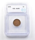 1879 Indian Head Cent AU55 ICG *2293