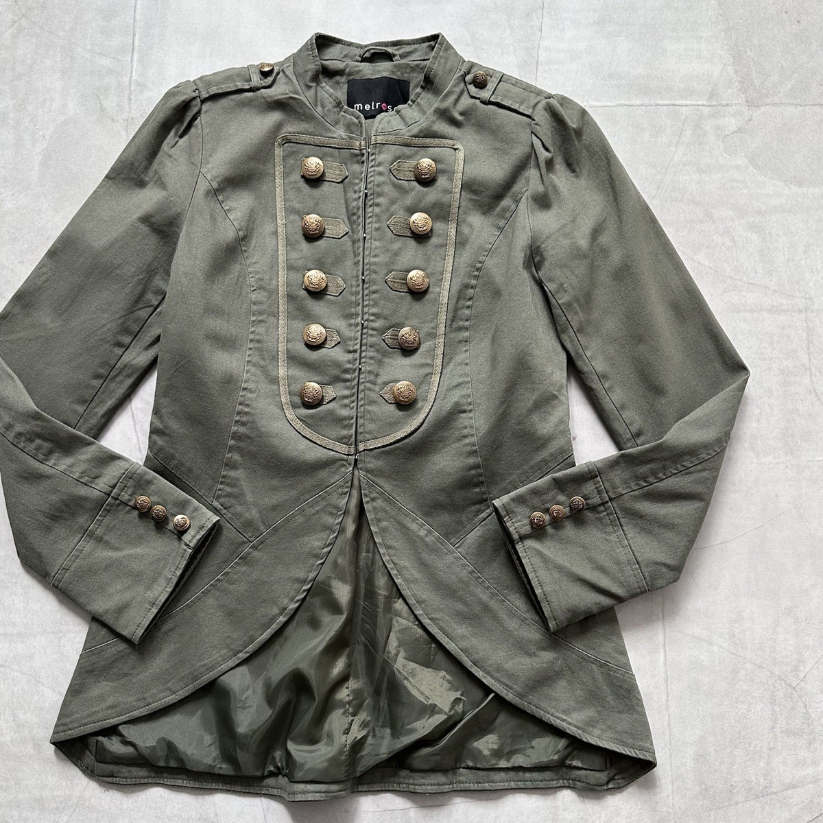 00s Napoleon Military Jacket Vintage Gothic Hysteric Glamour Tripp
