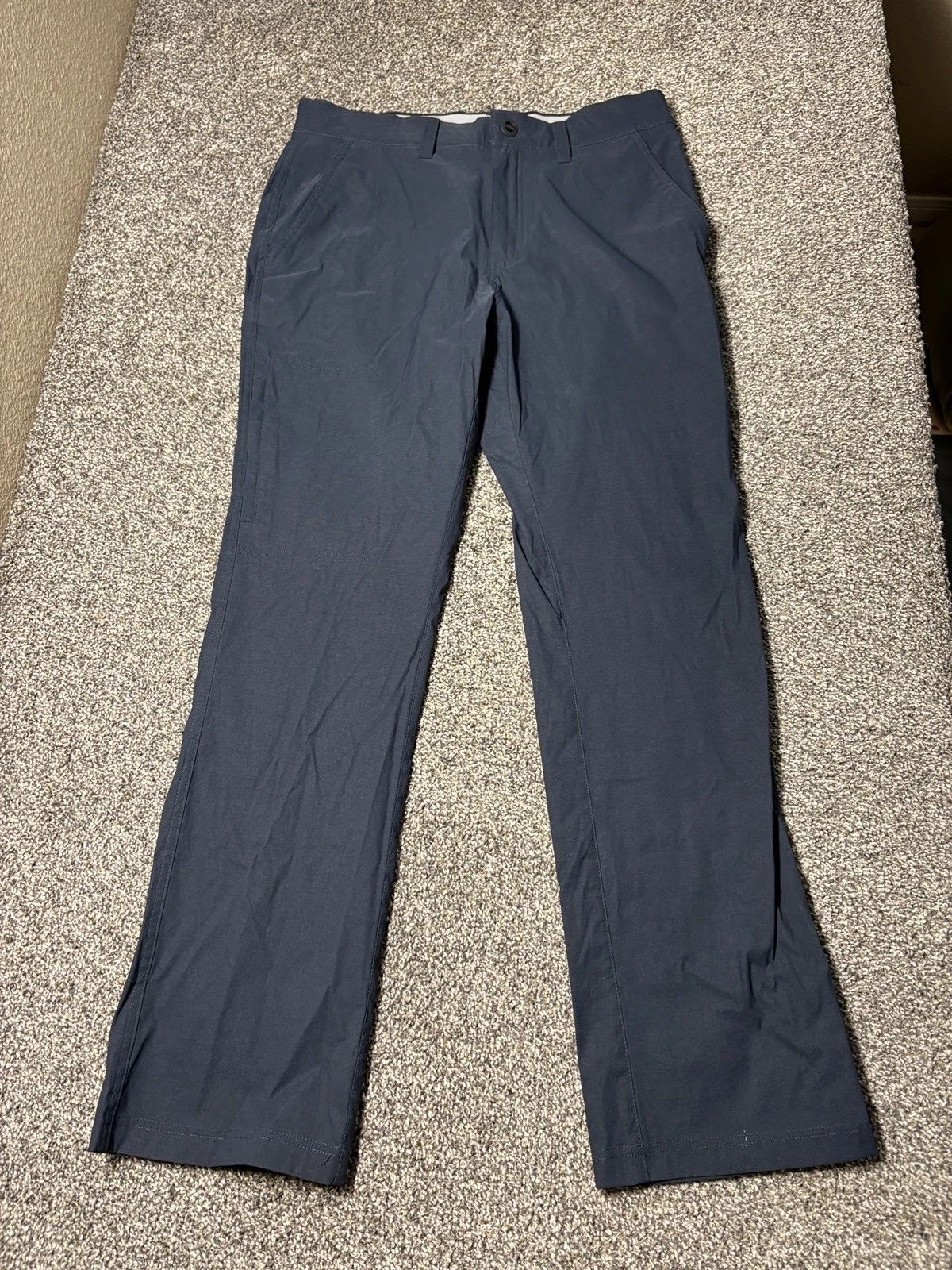 Orvis Tech Pants Mens 34x30 Navy Blue Hiking Trek Breathable Water Resistant
Opens in a new window o