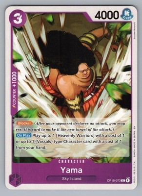 YAMA OP15-073 C ADVENTURE ON KAMI'S ISLAND ONE PIECE NM EB04 2026@