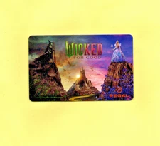 Wicked For Good Elphaba Glinda Gift Card No Value