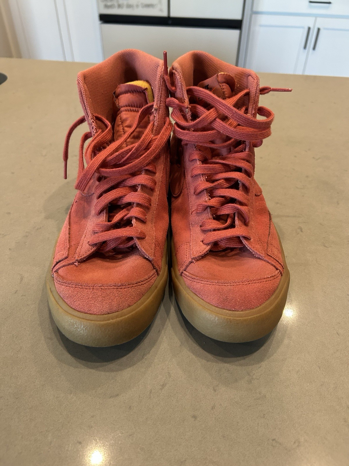 SAOLA Nike Blazer Mid 77 Rosso Scamosciato Sneakers Vintage