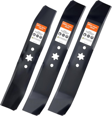 #ad 3 Set of Blades for MTD 942 0611A 742 0611A 942 0612A 742 0612A Lawn Tractor 46quot; $29.91