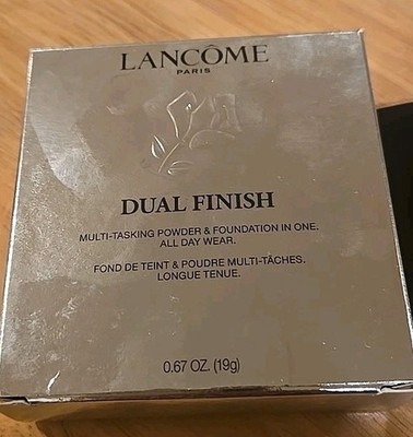 Lancome Dual Finish Multi-Task Powder & Foundation in One 420 BISQUE (N) NIB