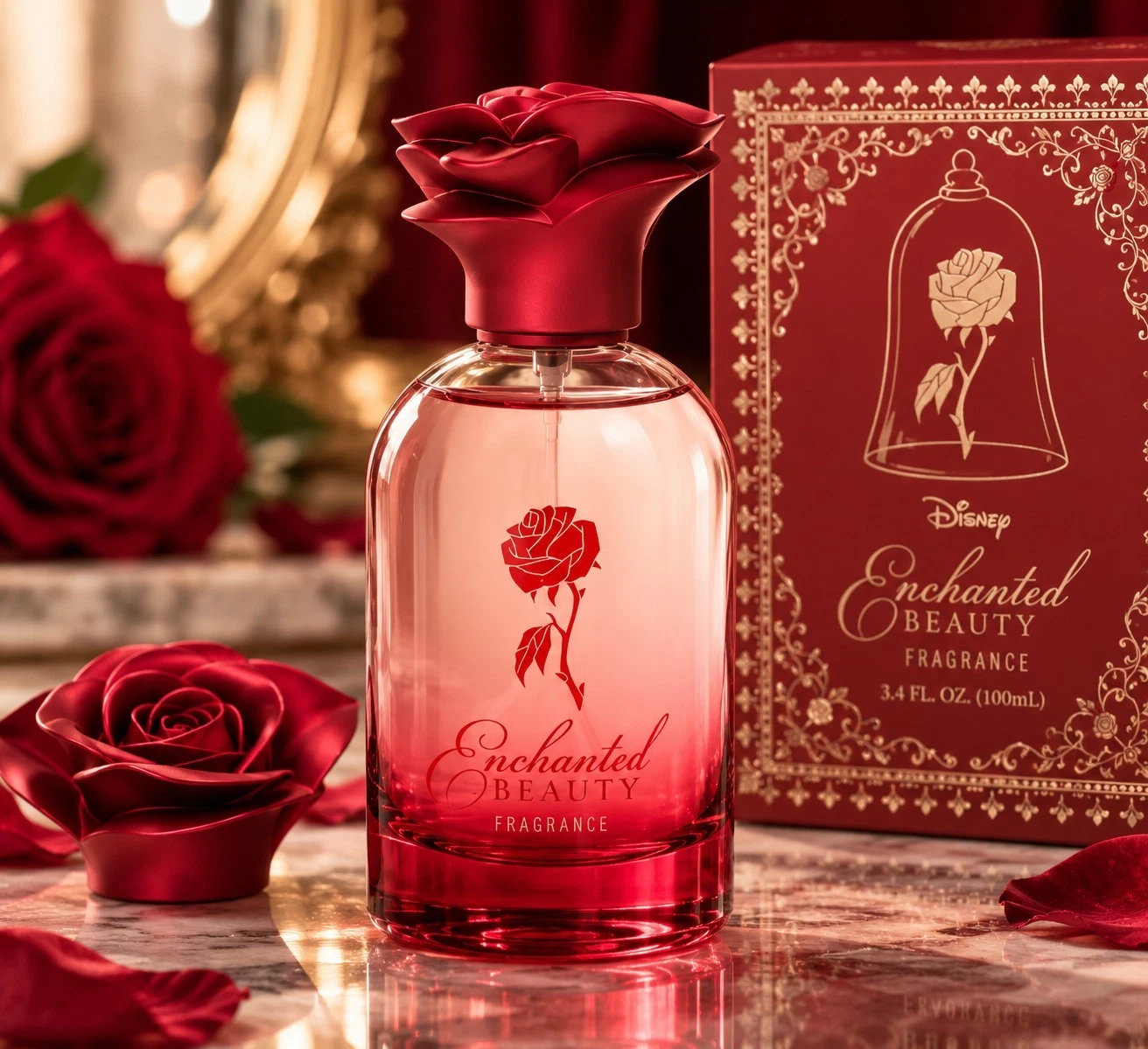 Torrid Disney Enchanted Beauty Perfume 3.4 oz Rare Discontinued NIB HTF - product detail image 2