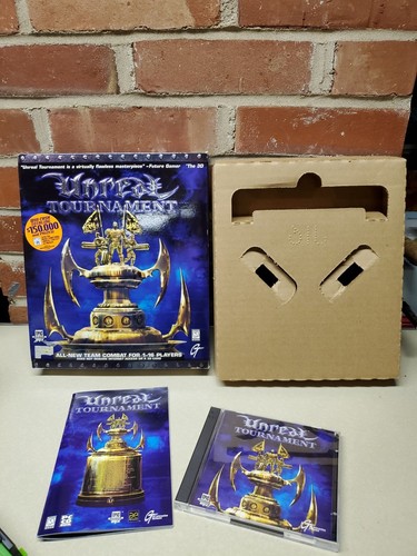 Unreal Tournament Big Box By Epic Games PC 1999