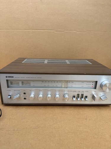 Yamaha CR-800 Vintage Stereo Receiver Powers On No Sound Parts Repair