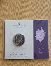 2023 The Coronation of His Majesty King Charles III UK &pound;5 BUNC