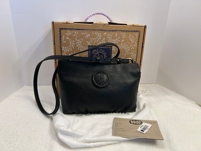 Brighton Ferrara Folly Cloud Crossbody in Black Pebbled Leather (H37443)