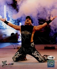*OFFICIAL PHOTO FILE* WWE WWF SHAWN MICHAELS SIGNED 8x10 JSA AUTO