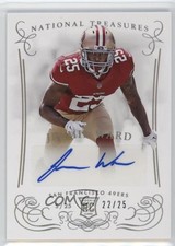 2014 Panini National Treasures Century Silver 22/25 Jimmie Ward #208 Auto 03xg