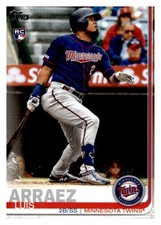 LUIS ARRAEZ ~ 2019 Topps Update Baseball Card Baseball Rookie Card RC #US247