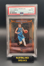 2018-19 Panini Chronicles Luka Doncic #571 RC Rookie Obsidian Orange /149 PSA 10