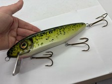 9” BL Custom Lures Fat Bert Straight Crappie Canadian Crankbait Musky Lure