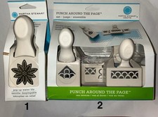 Various Martha Stewart Punches/Sets, Choose Punch