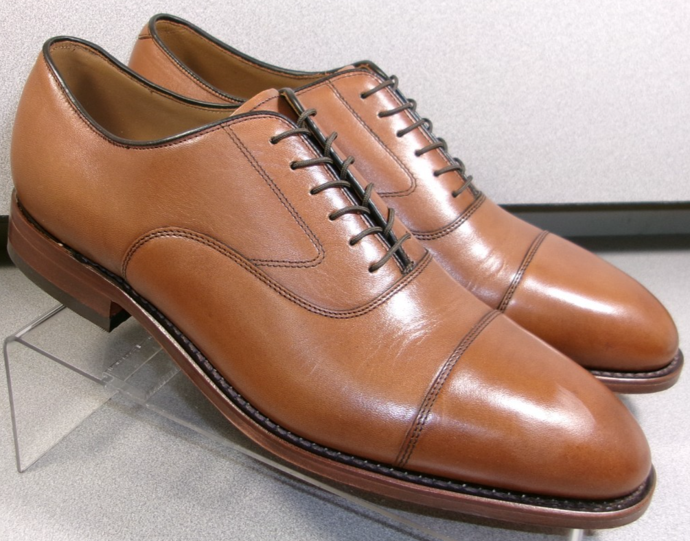 222982 MS50 MELTON MEN SHOE 10 M TAN LEATHER LACE UP BY  display picture 3