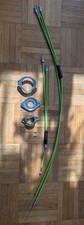 BMX Gyro Bremszug Set (Oben & Unten) inkl. Rotor-Platten – Giftgrün