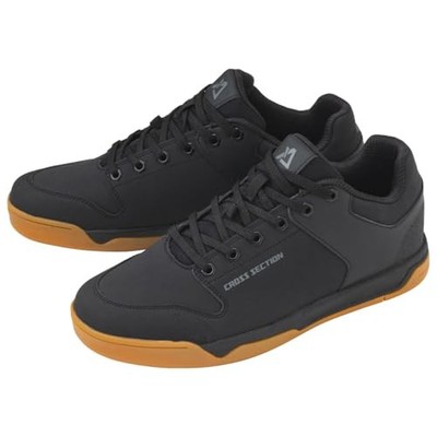 Dirt Freak CROSS SECTION Basis Flat Pedal Shoes Black Size 25cm XS04-1140from JP