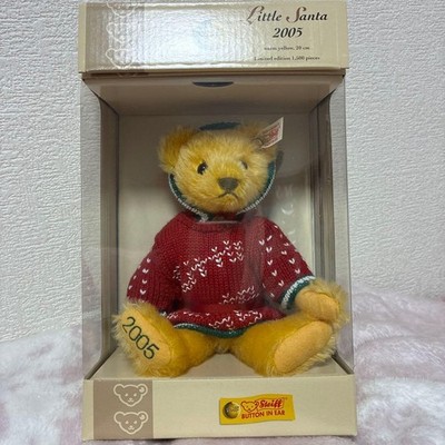 Steiff Little Santa 2005 ぬいぐるみ Steiff Teddy Bear, 2005 Limited Edition, Little Santa | eBay