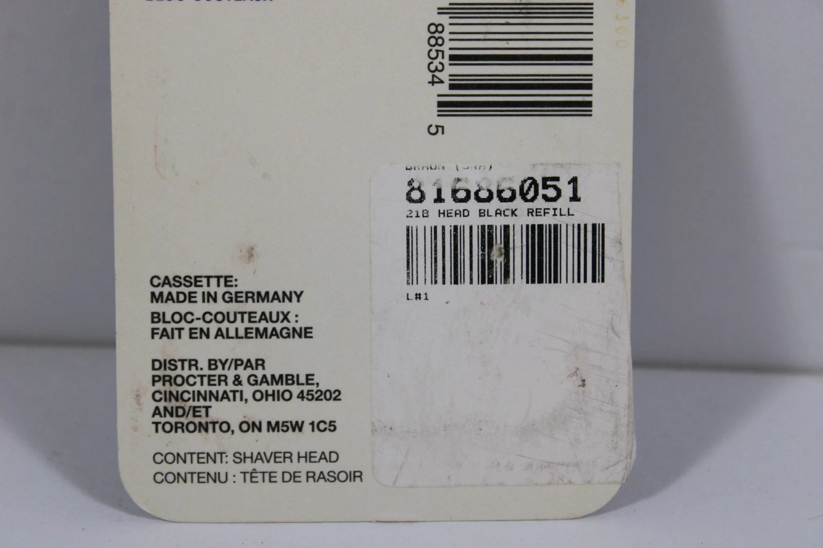 Braun Shaver Head Series 5 and 6 Replacement Cartridge 53B Electric Cutter Foil