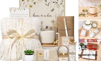Birthday Gifts for Women, Get Well Soon Self Care Package Box, Sending Ivory