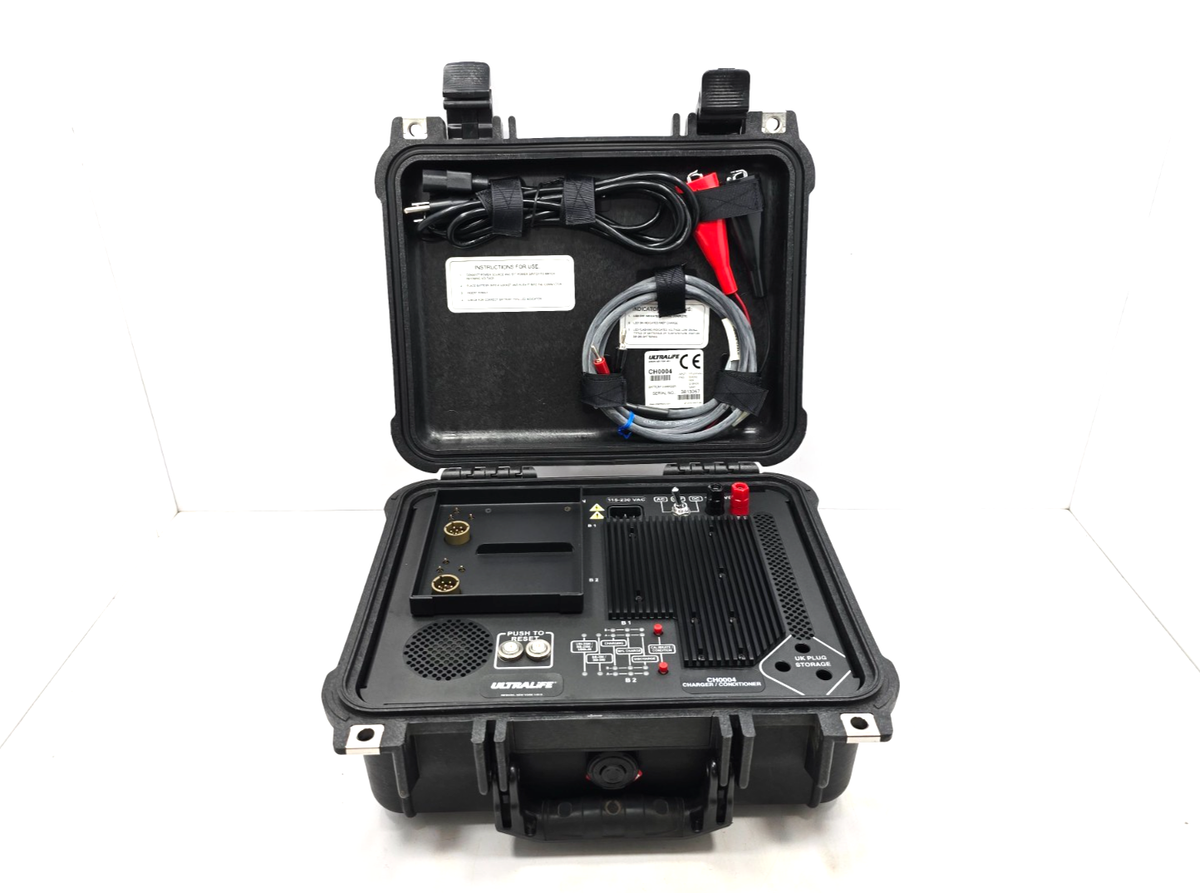 CH0004-01 ULTRALIFE, 2-BAY TACTICAL CHARGER KIT | eBay