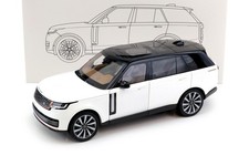 Modèles 1:18 LCD Land Rover Range Rover SV SERENITY Toit Blanc/ Noir 2022 LCD180