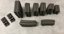 Märklin H0 C-Gleis Konvolut 73x 24071 24077 24094 24206 24207 24215 + Prellbock