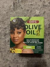 ORS New Growth No-Lye Hair Relaxer Normal Strength Box Kit New BB 7/2027
