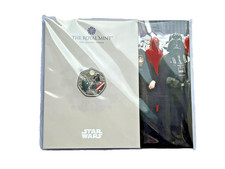 Star Wars Darth Vader Emperor Palatine Coloured 50 Pence Coin 2023 BU Royal Mint