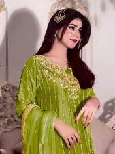 Designer Indian Pakistani top plazzo Bollywood Dress Party Wear Suit wedding