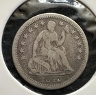 1843 P Seated Liberty Half Dime Fine 90% Silver US Type Coin Scarce Better Date