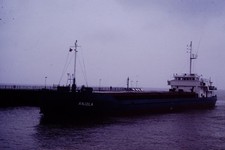 Anjola Shipping Boat 35mm Original Slide Ref 3353