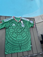 adidas Mexico National Team Soccer Jersey Shirt Green/White/Red size M,L,XL,XXl