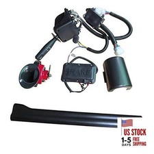 Golf Cart Turn Signal Kit with Horn Brake Light Switch, 9-Pin Plug Upgrade