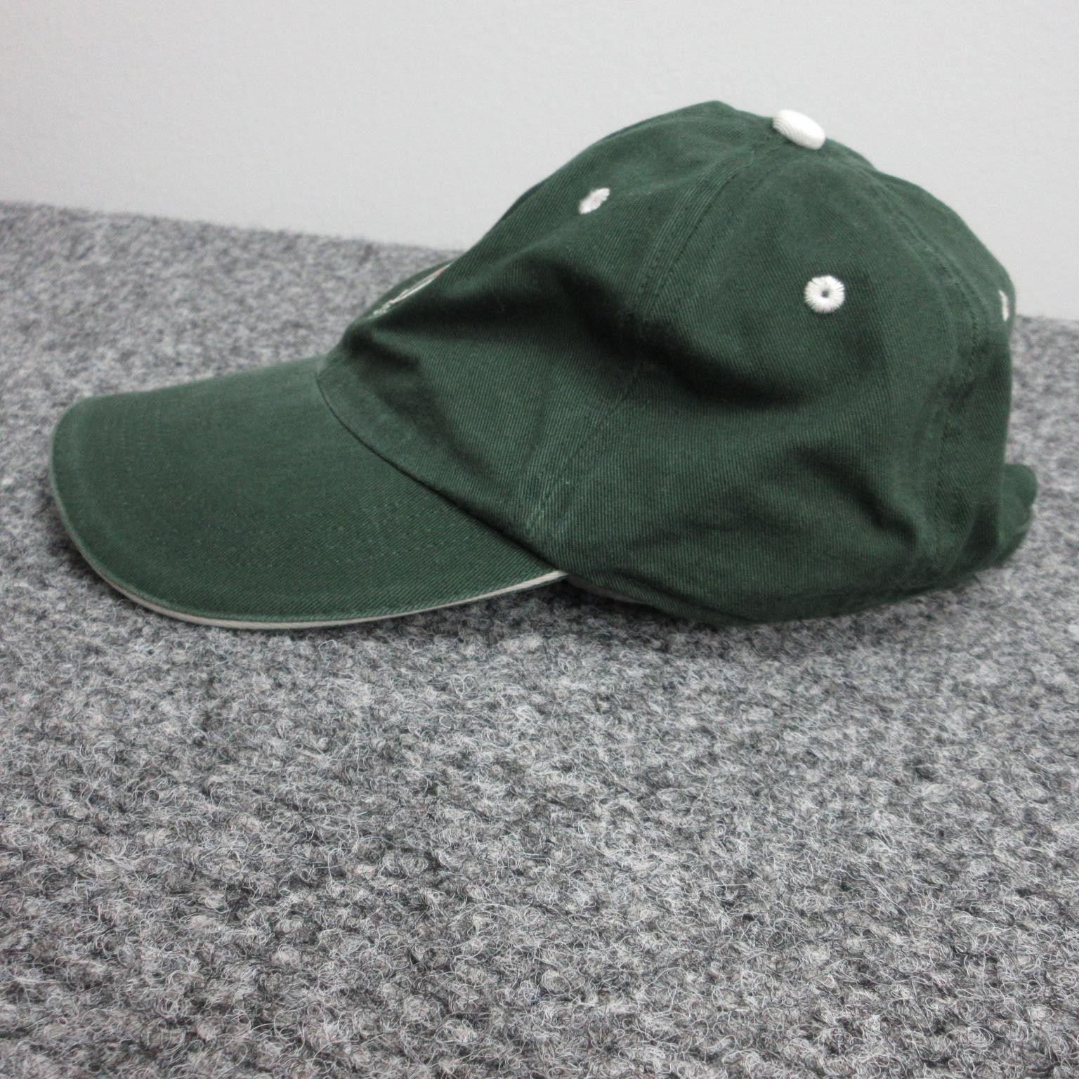 St Augustine Florida Hat Cap Strap Back Green Emb… - image 4