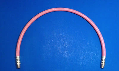 CONTINENTAL CONTITECH USA USA Made Continental Rubber 1/4 Inch 2 Foot Pigtail Air Hose Whip Oil Resistant