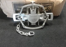 1 MB 550-RC TRAP OFFSET CAST JAW'S 2 COIL TRAPPING COYOTE BOBCAT FOX TRAPS 