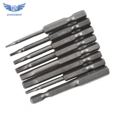 8 Piece Hex Head Allen Bit Set Quick Connect Shank Impact Driver Drill Metric mm