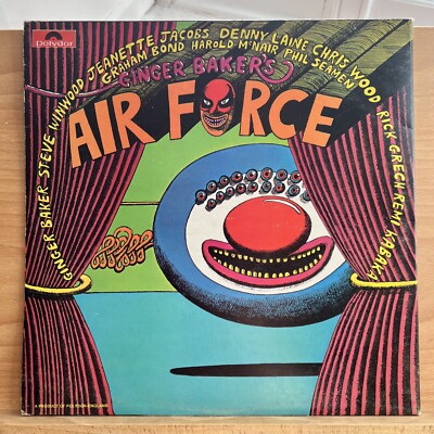 Ginger Baker s Air Force - Vinyl-Doppel-LP 1. Pressung ATEMBERAUBEND FAST NEUWERTIG