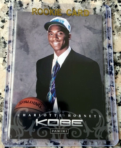 KOBE BRYANT #1 Draft Pick Rookie Card RC Charlotte Hornets Lakers 5 Rings