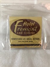 Vintage Las Vegas Hotel Fremont Matchbook Front Strike