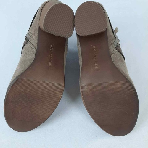 Material Girl Suede Ankle Boot, Taupe, Size 10M - Bild 9 von 17